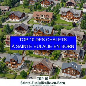 Top 3 des Chalets à Sainte-Eulalie-en-Born
