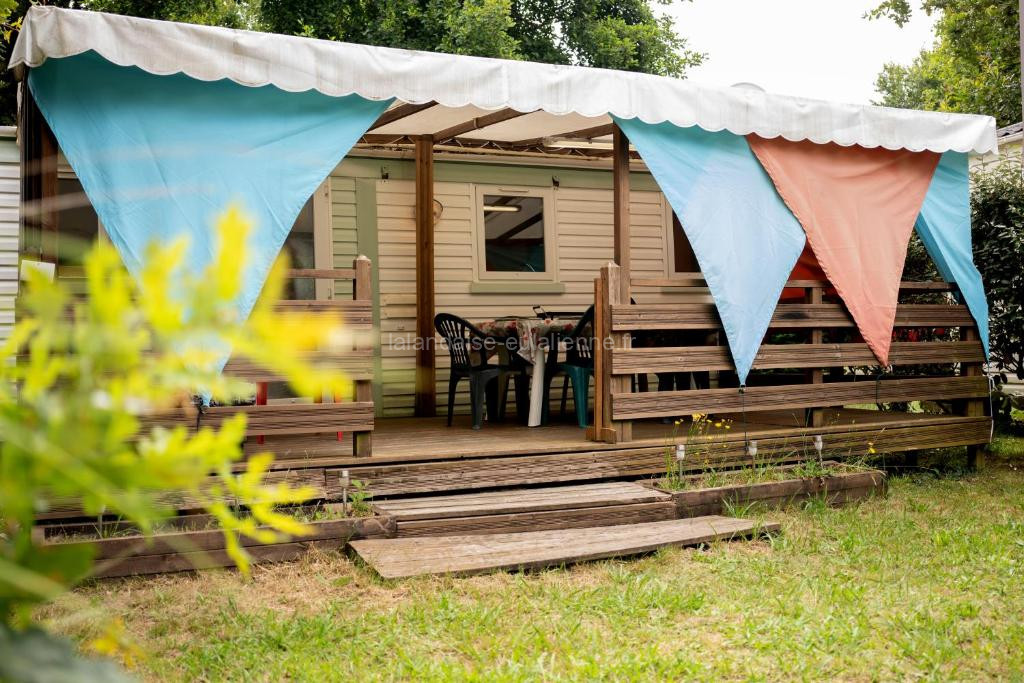 Mobil-home climatisé, camping 3 étoiles